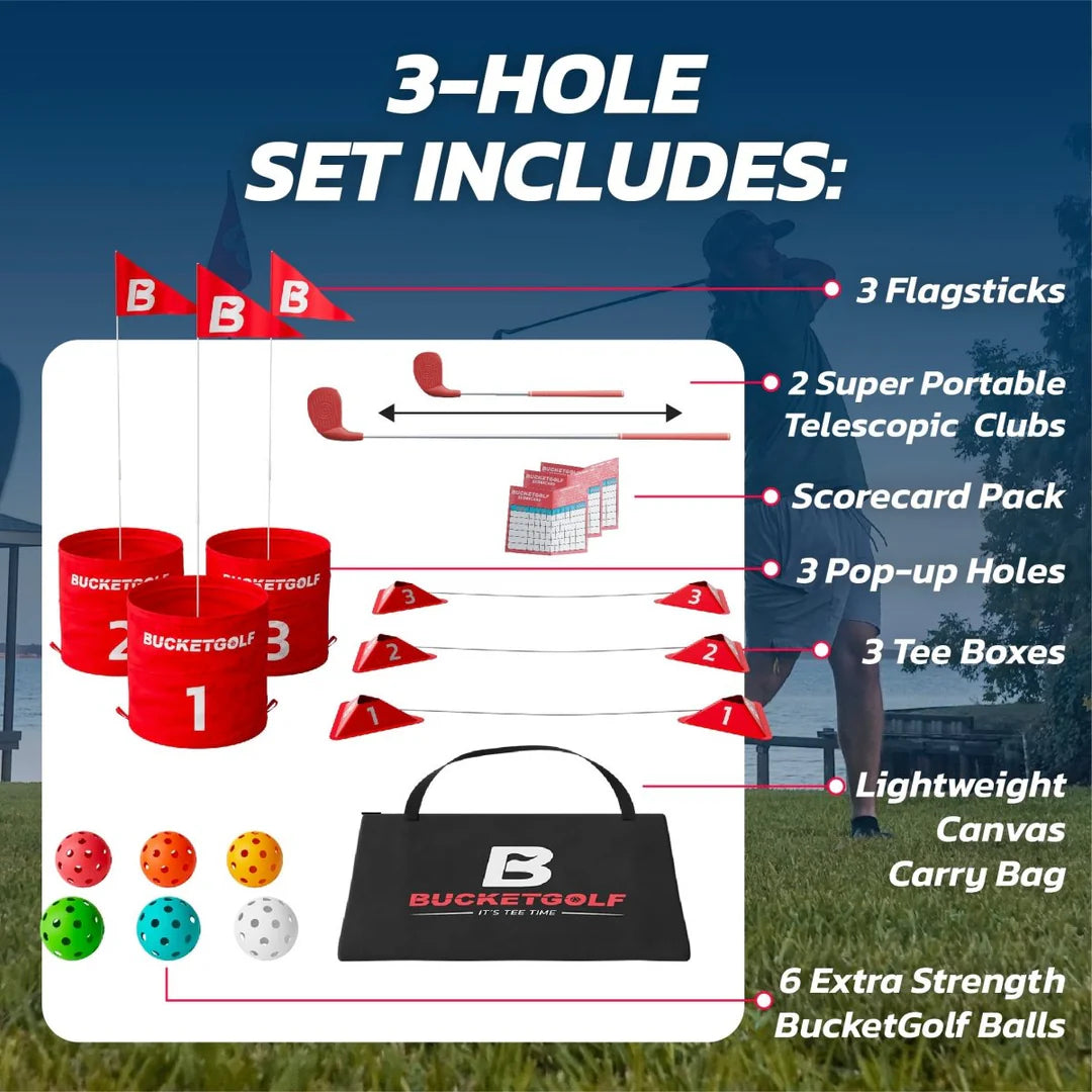 BucketGolf 3-Hole Bundle