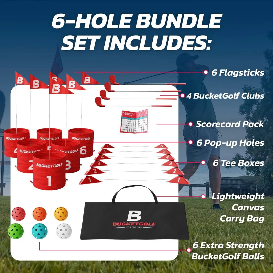 BucketGolf Bundle (6-Hole)