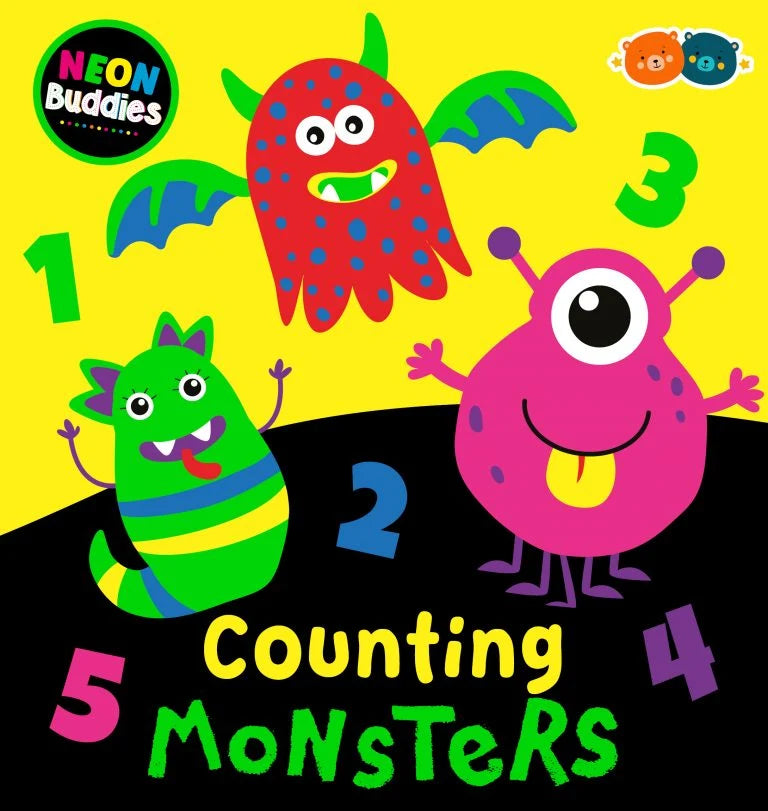 Neon Buddies Counting Monsters