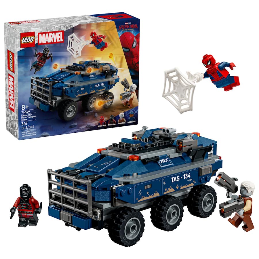 Spider-Man Prison Transport Chase