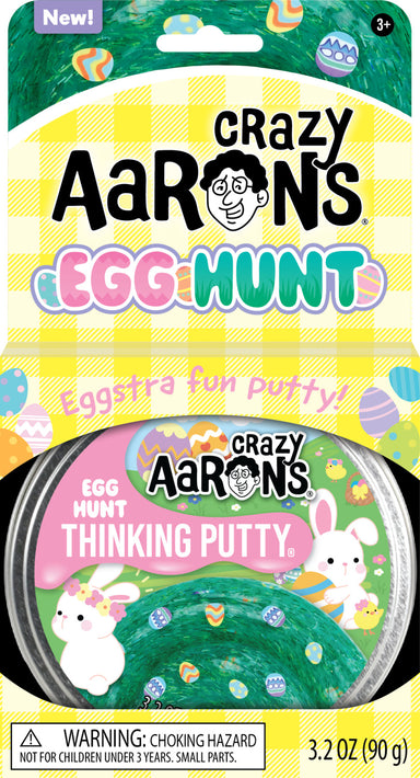 Egg Hunt - Full Size 4" Thinking Putty Tin
