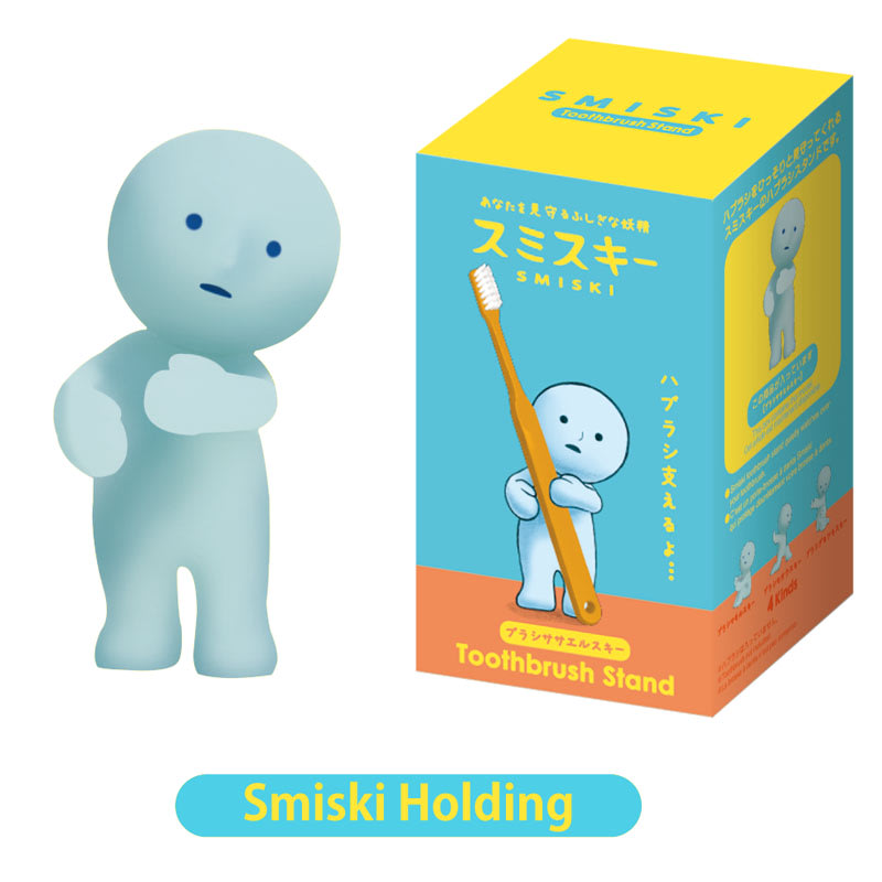 SMISKI Toothbrush Stands -Holding/Orange