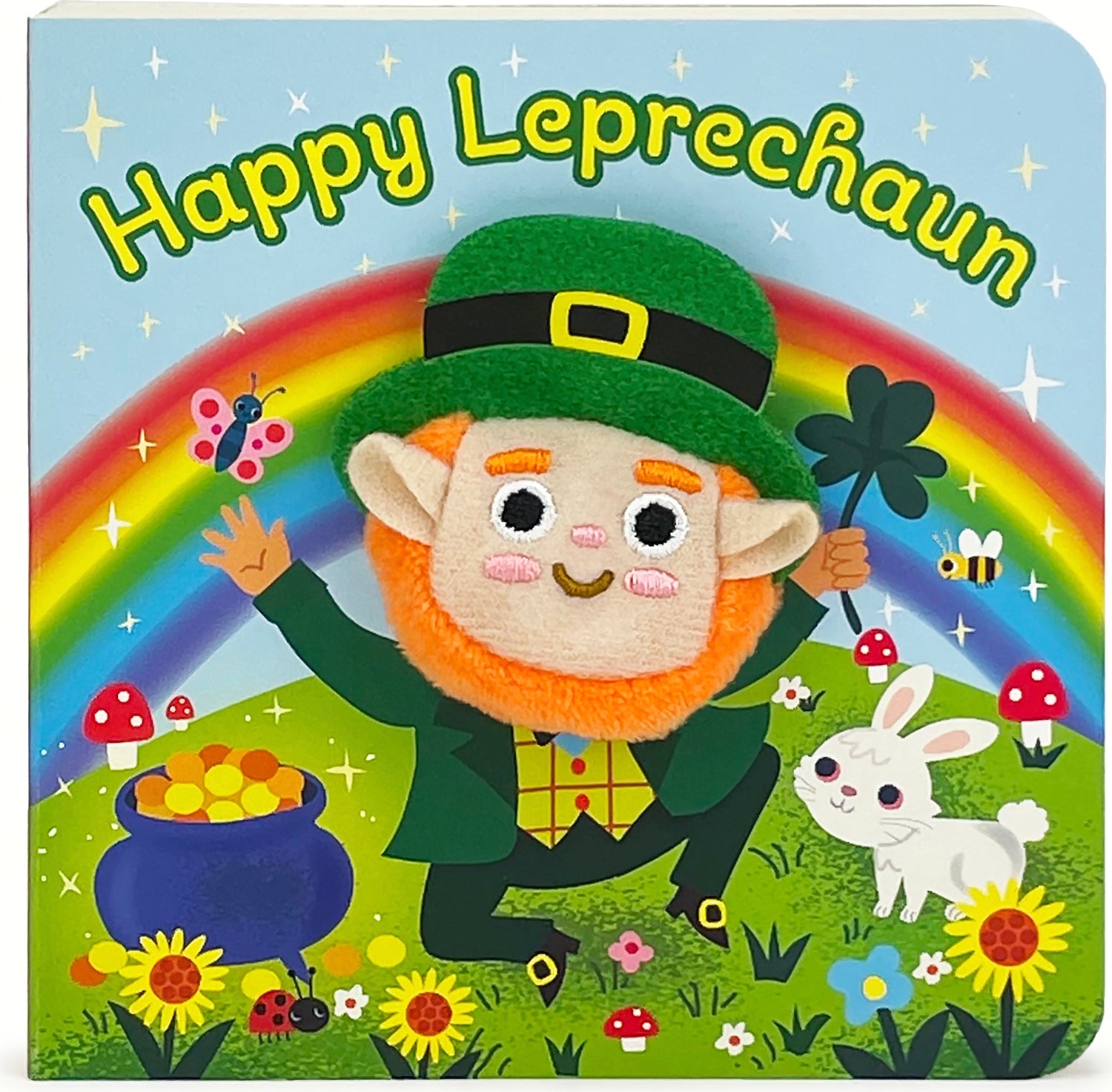 Happy Leprechaun Puppet Book