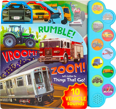 Rumble! Vroom! Zoom!: Let's Listen to Things That Go!