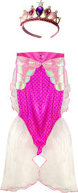 Mermaid Glimmer Skirt Set With Headband (Assorted Colors- sold separately)