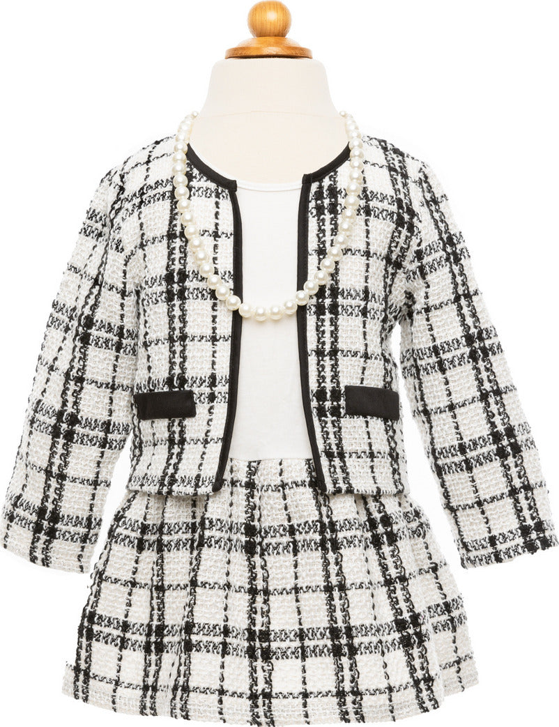 Coco the Fashionista Dress, Jacket & Pearls (Size 5-6)