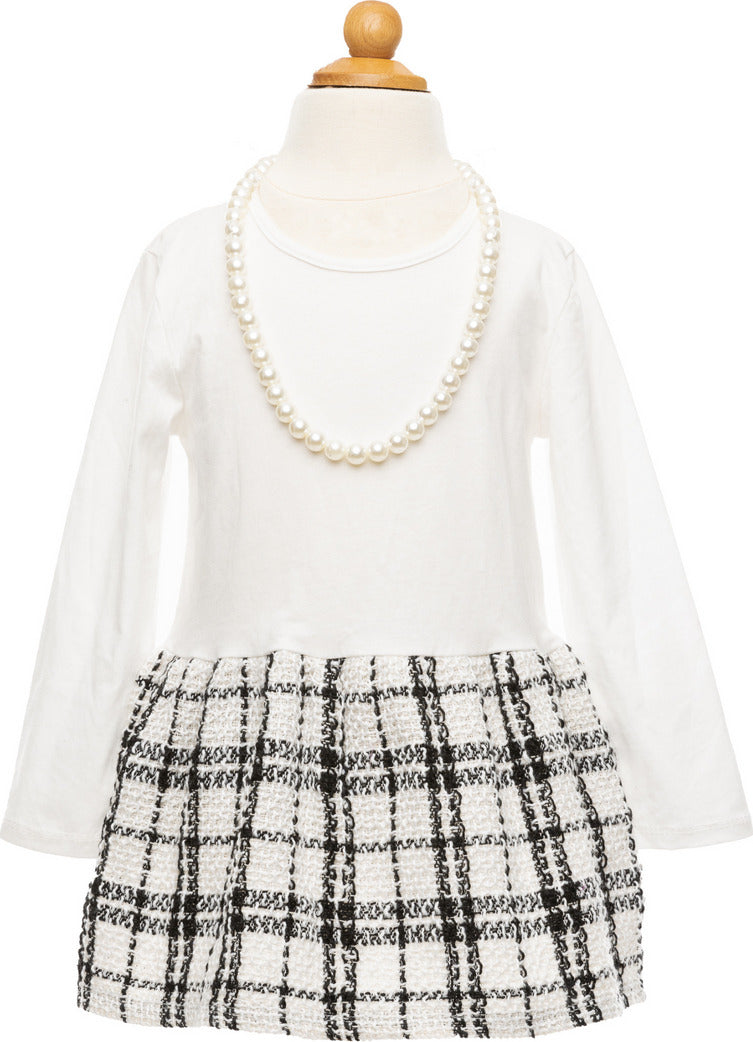 Coco the Fashionista Dress, Jacket & Pearls (Size 5-6)