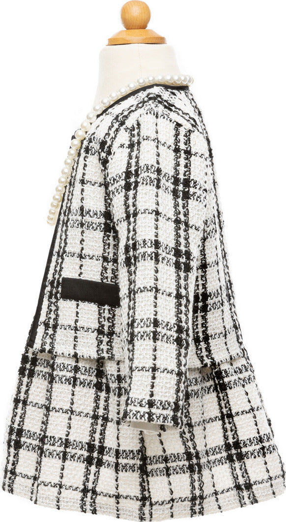 Coco the Fashionista Dress, Jacket & Pearls (Size 5-6)
