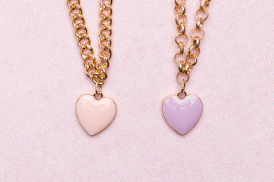 Boutique Chunky Chain Heart Necklace (assorted)