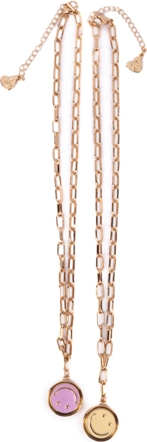 Boutique Chic All Smiles Spinner Necklace
