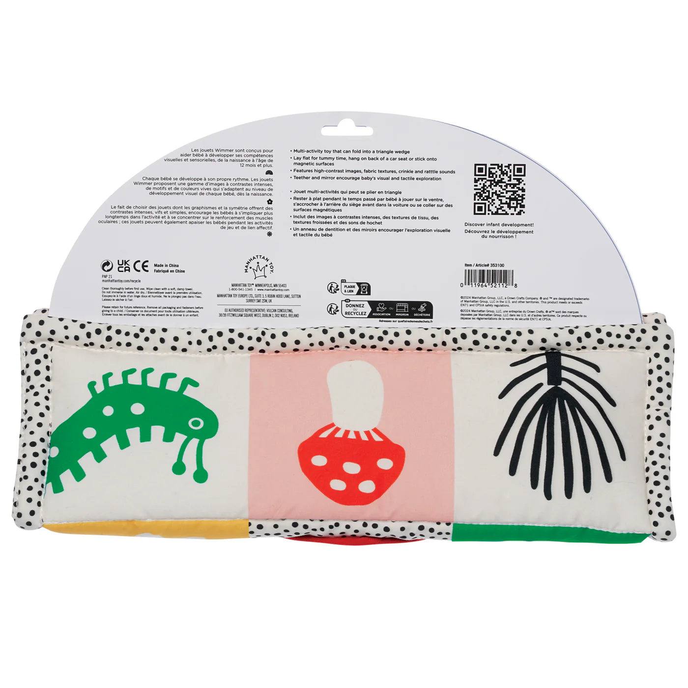 Wimmer 3-in-1 Play Mat Activity Toy