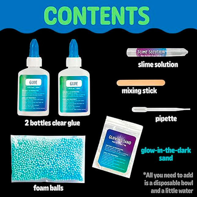 DIY Glowing Squishy Slime