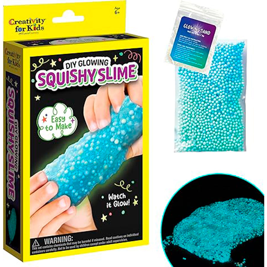 DIY Glowing Squishy Slime