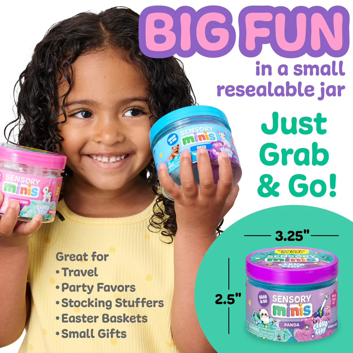 Sensory Minis Panda