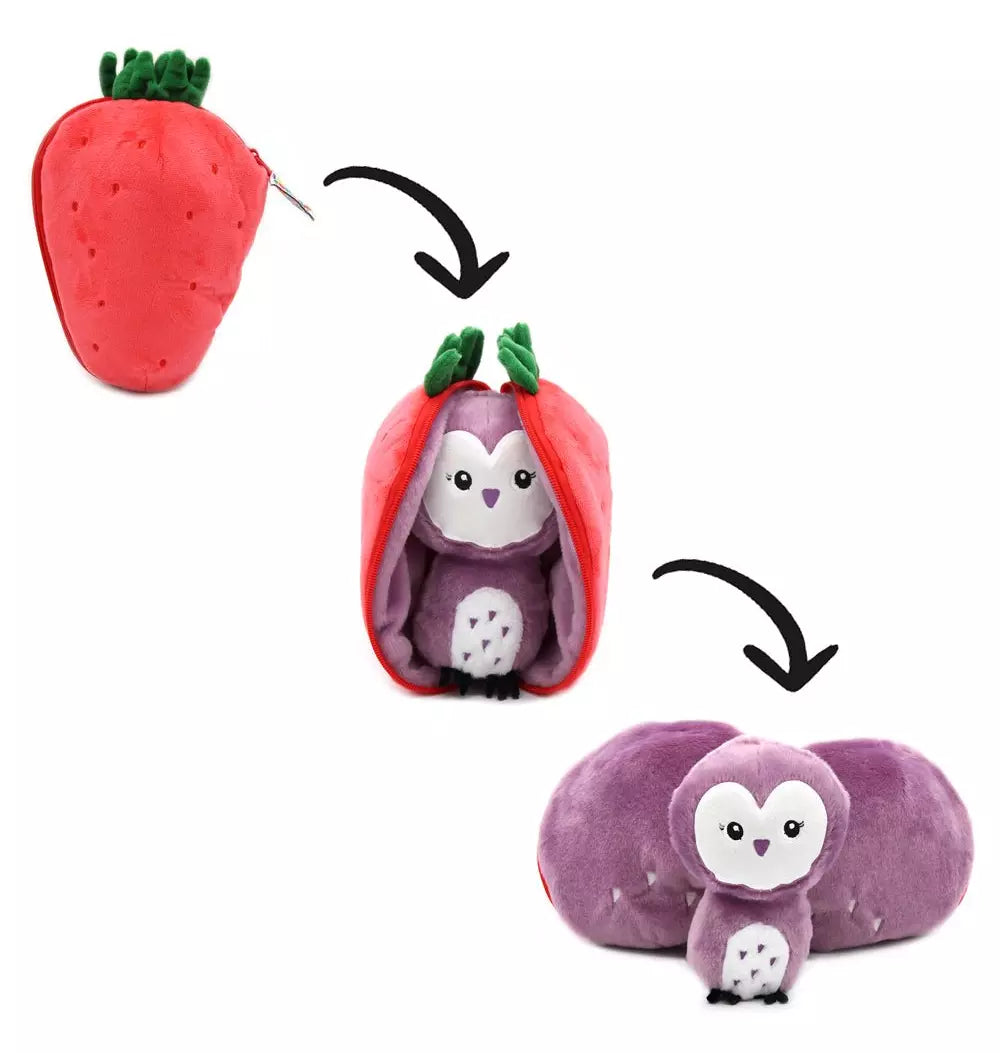Violet the Owl/strawberry