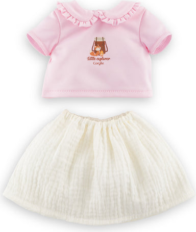 14" T-Shirt & Skirt - Little Explorer