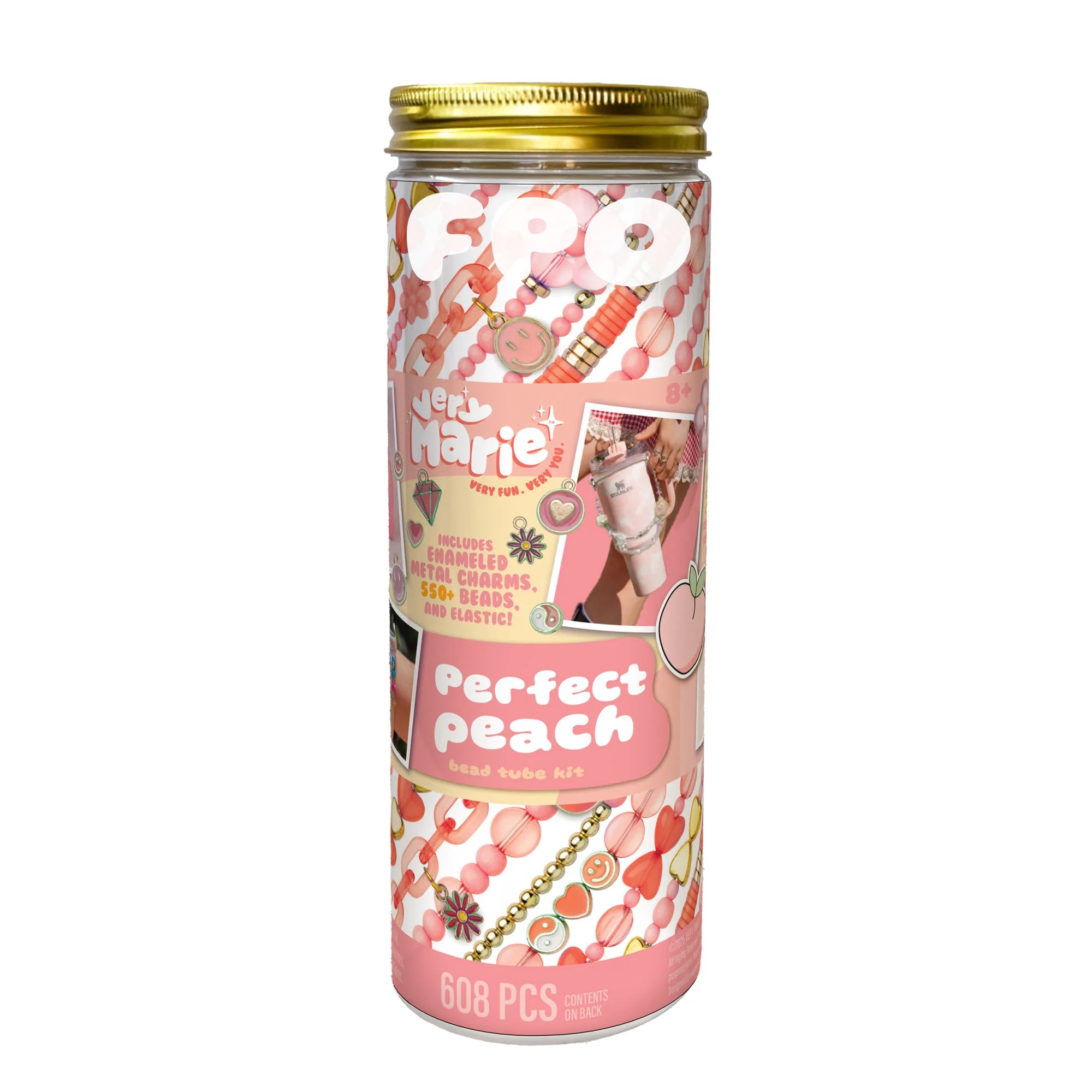Perfect Peach Bead Tube