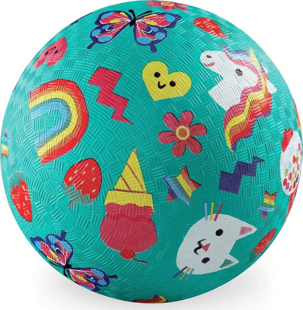 7" Smiley Playground Ball