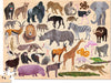 100-pc 36 Puzzle - Wild Animals