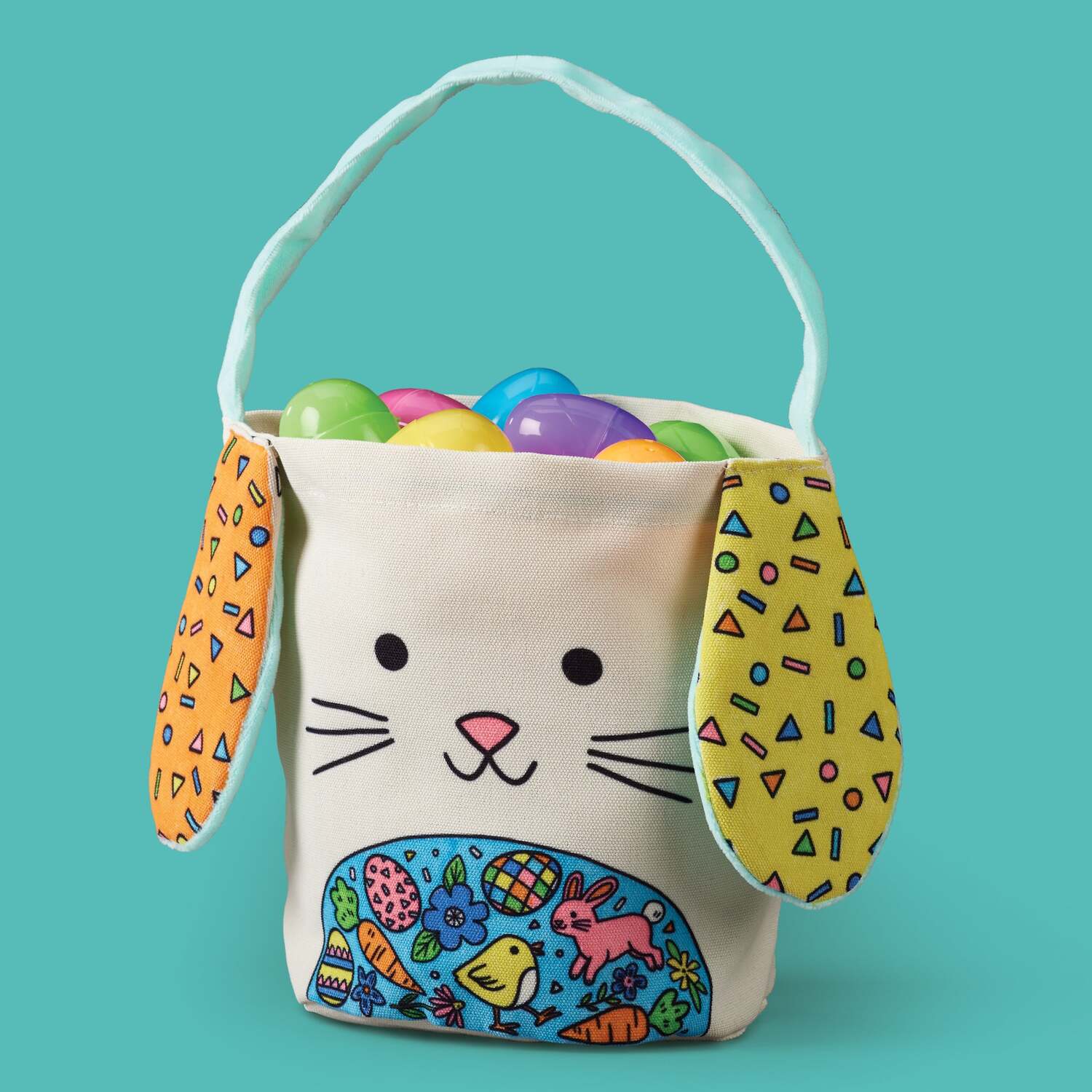 Color your own - Bunny Basket