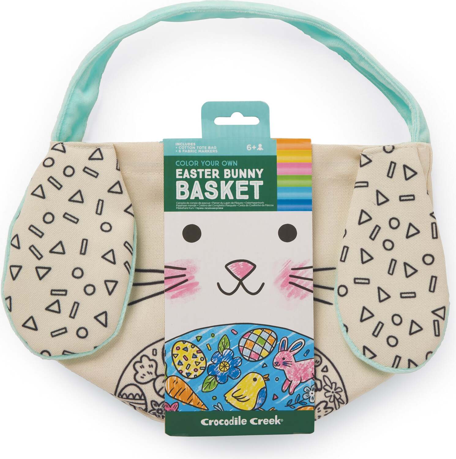 Color your own - Bunny Basket