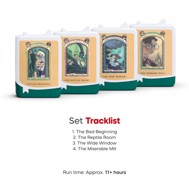 A Series of Unfortunate Events Book Tonies