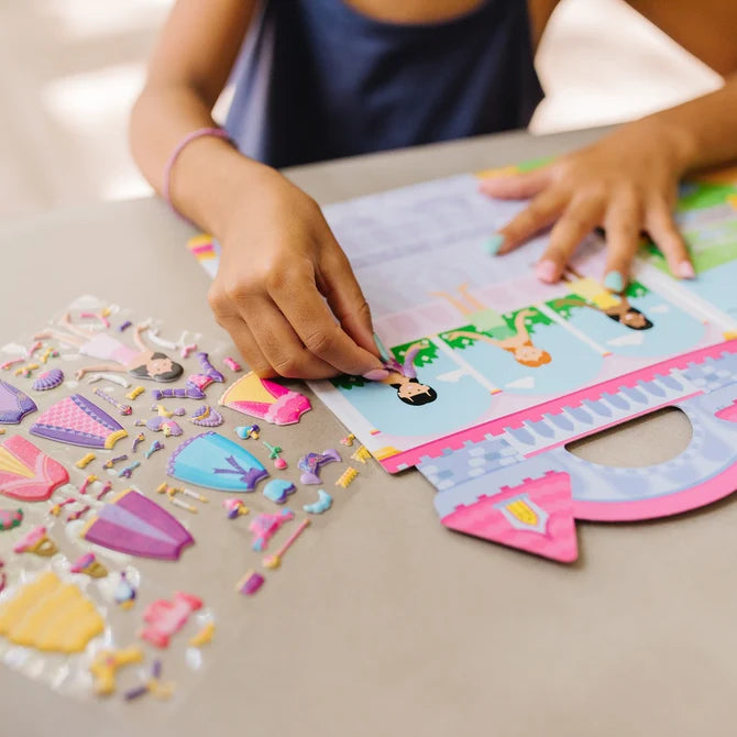 Princess Puffy Sticker Play Set
