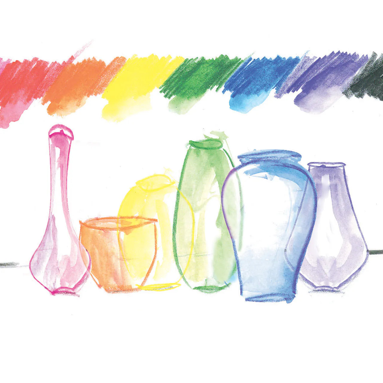 Step by Step Watercolor Pencil