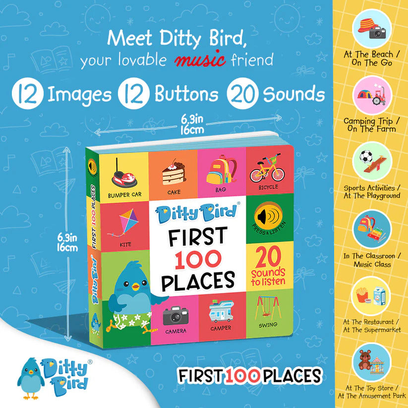 Ditty Bird First 100 Places