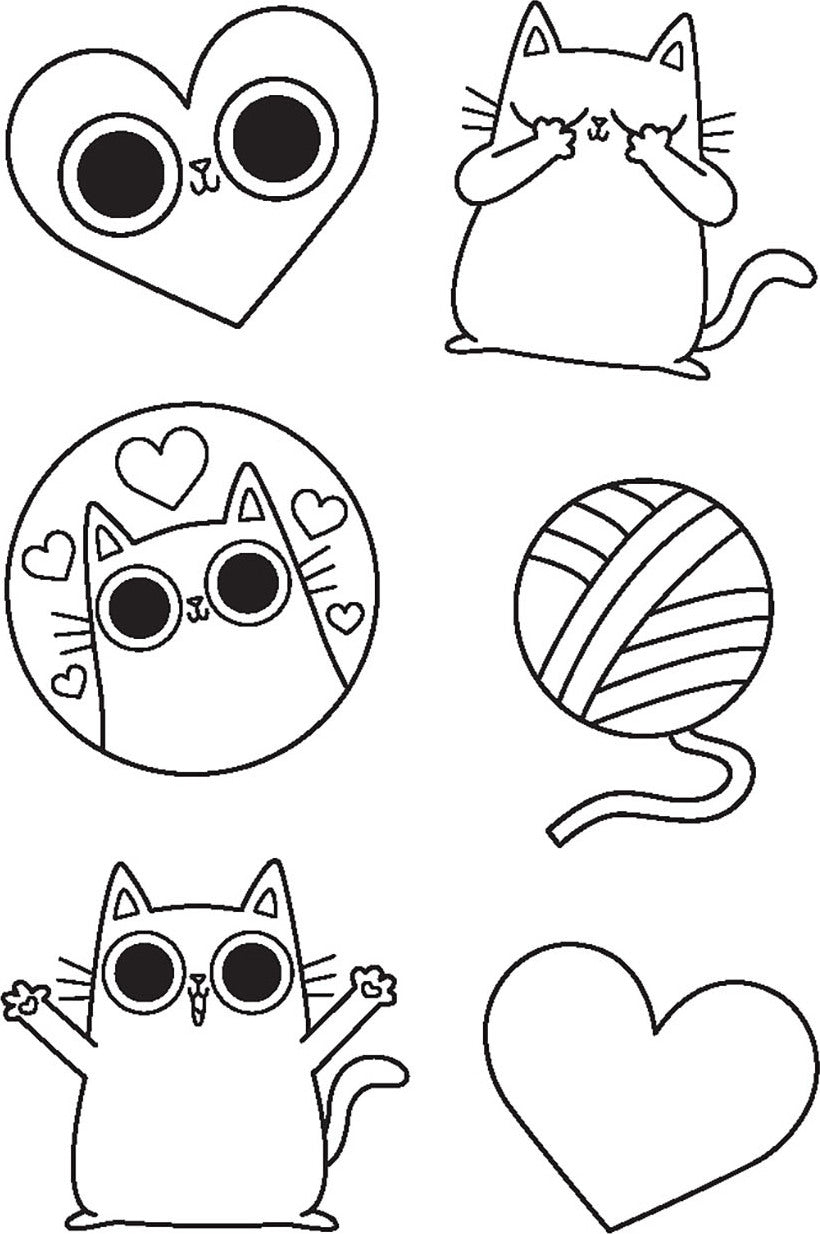 Super Simple Color Your Own Stickers: Peekaboo, I Love You!