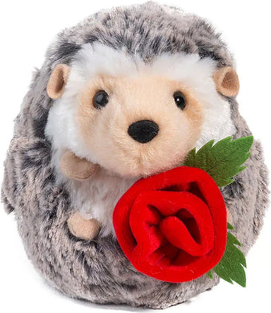 Spunky Hedgehog with Rose