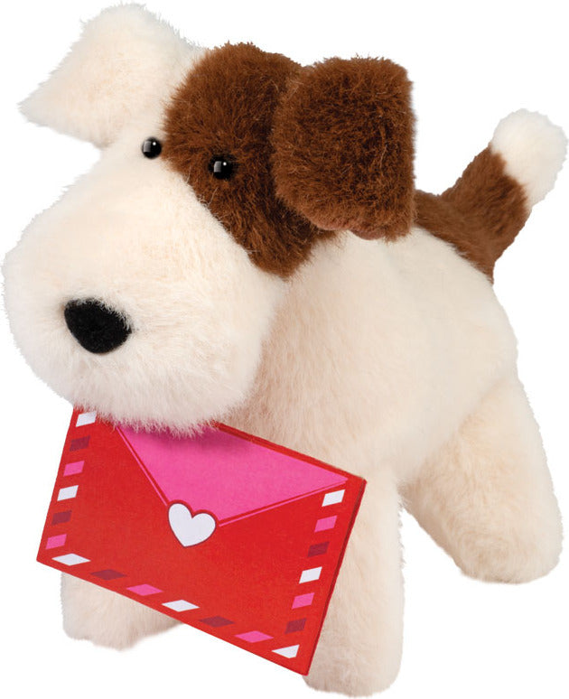 Valentine Muzzle Dog with Card