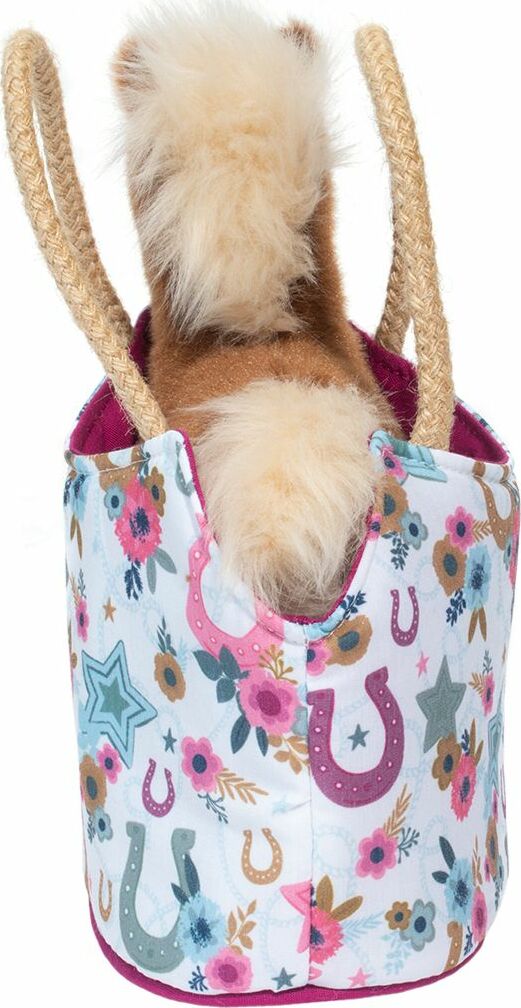 Boho Horseshoe Sassy Sak with Horse