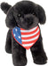 Liberty Black Lab w/ Flag Bandana