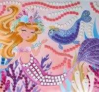 Mosaics Mermaid - Stick'N Fun