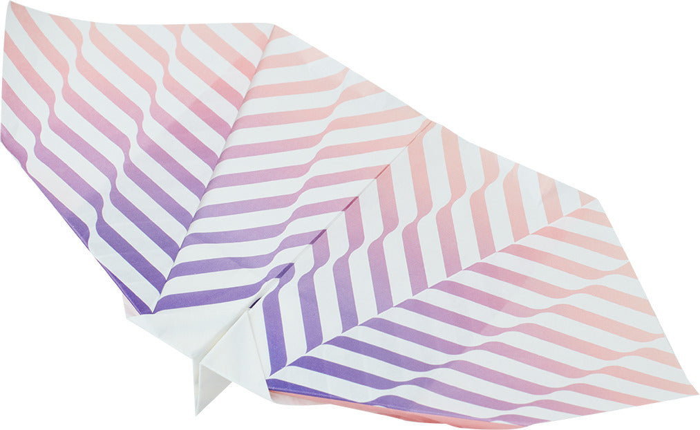 Papillon Origami Airplanes - Breezy Stripe (1 Piece)