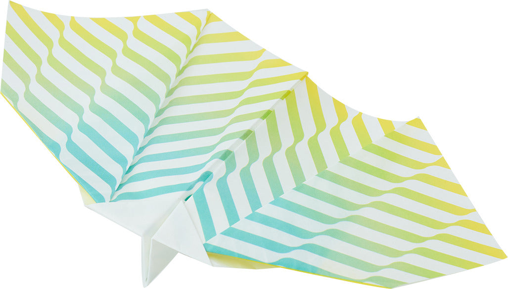 Papillon Origami Airplanes - Breezy Stripe (1 Piece)