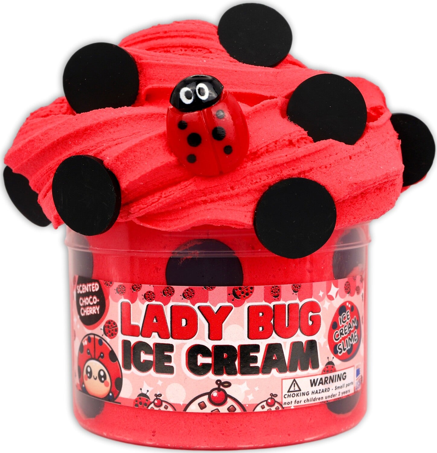 Ladybug Ice Cream