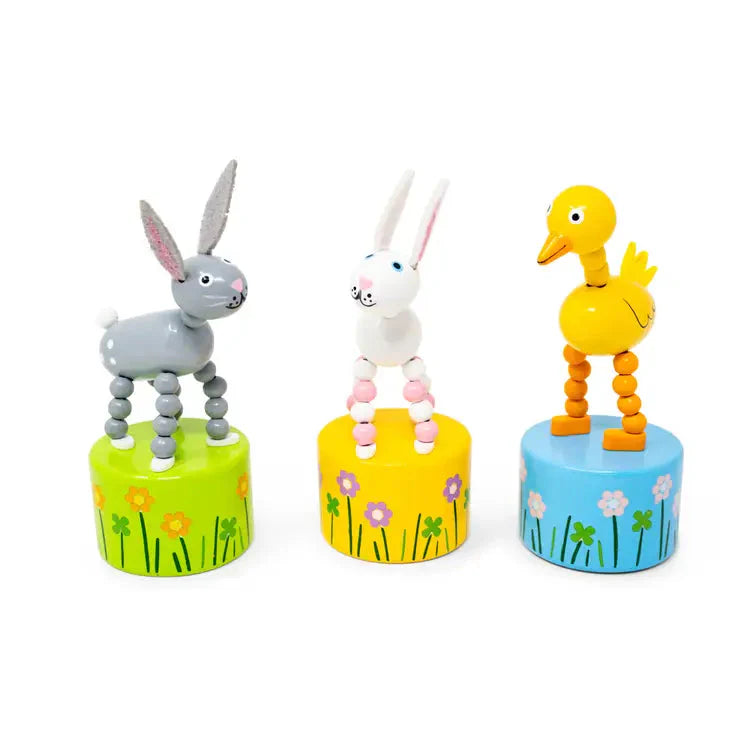 Push Puppet Bunnies & Ducks