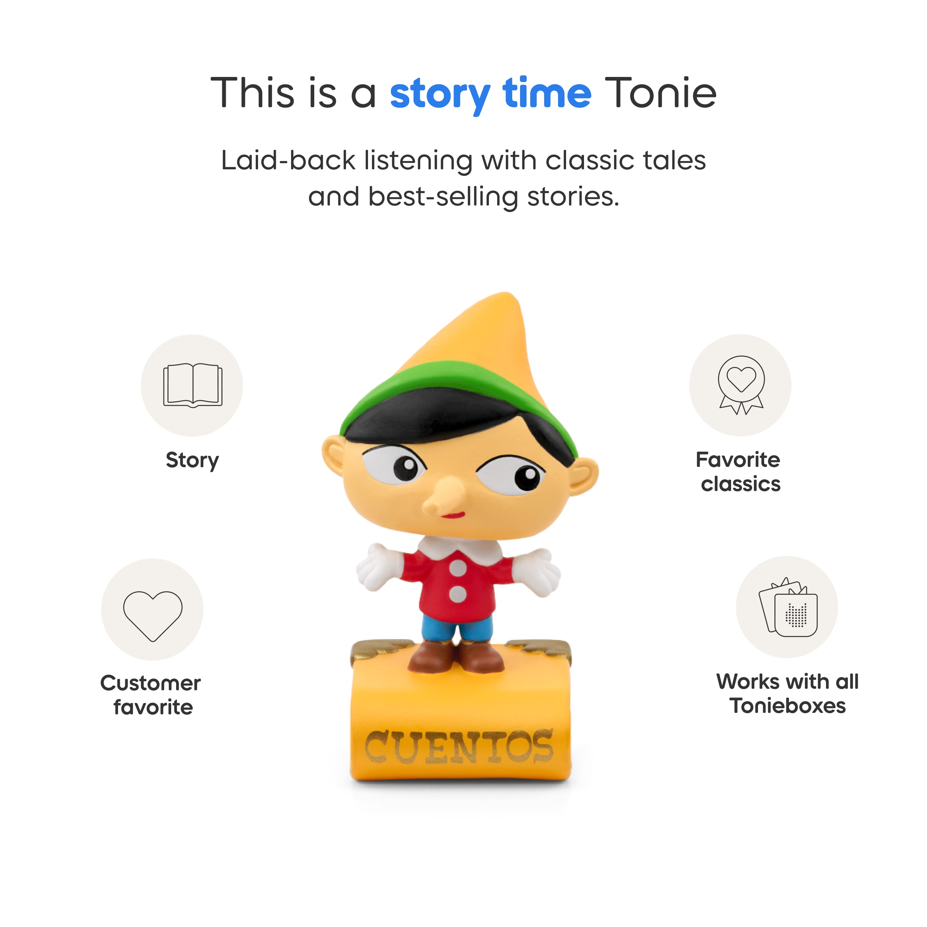 Pinocho y Otros Cuentos Clásicos Tonie (en Español) Tonie