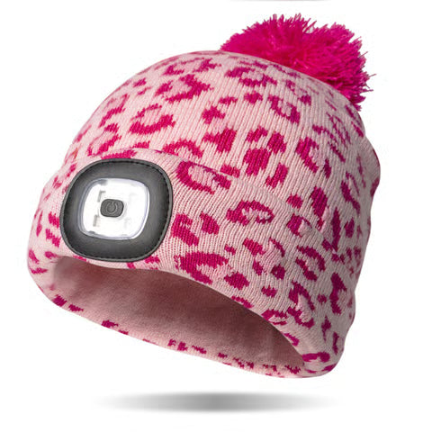 Kids Night Scope Beanie Pink