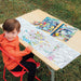 Under the Sea (fold-out coloring book with stickers)