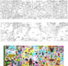 Wild Things (fold-out coloring book with stickers)