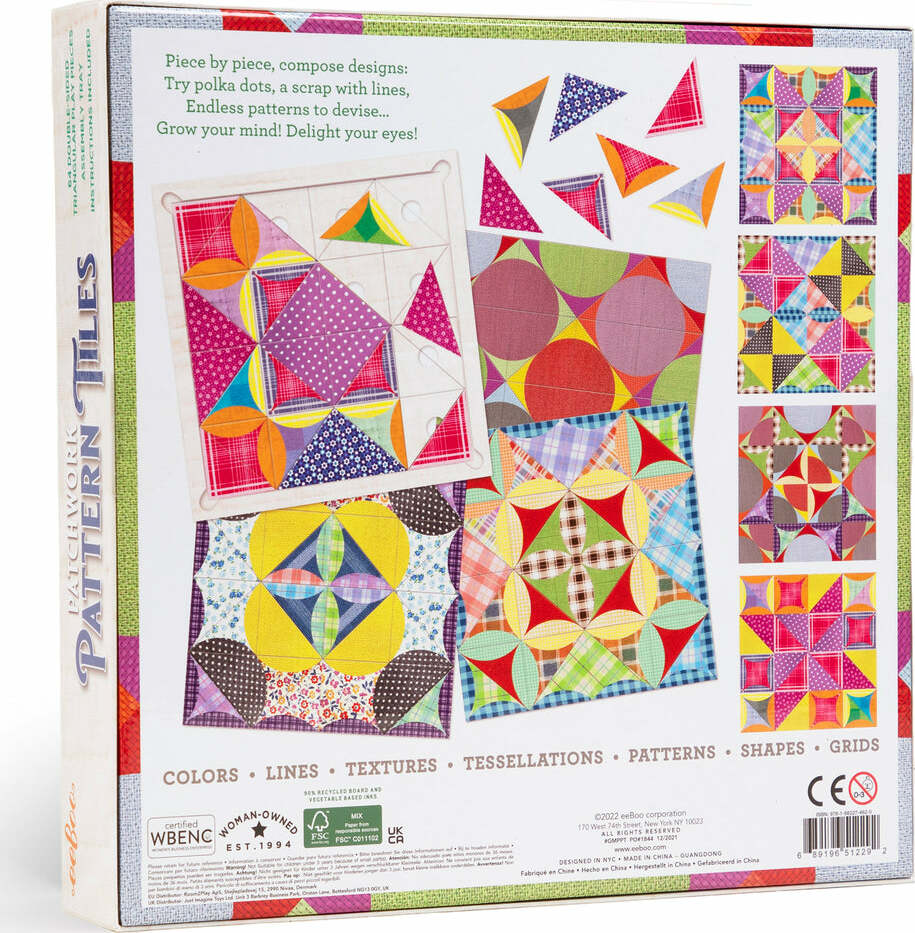 Patchwork Pattern Tiles (visual activities)
