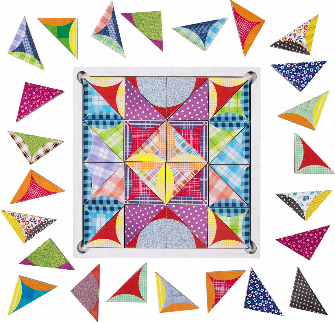 Patchwork Pattern Tiles (visual activities)
