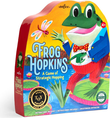 Frog Hopkins Shaped Game (shaped box game)