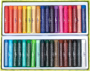 Yumi's Mushroom House 36 Oil Pastels