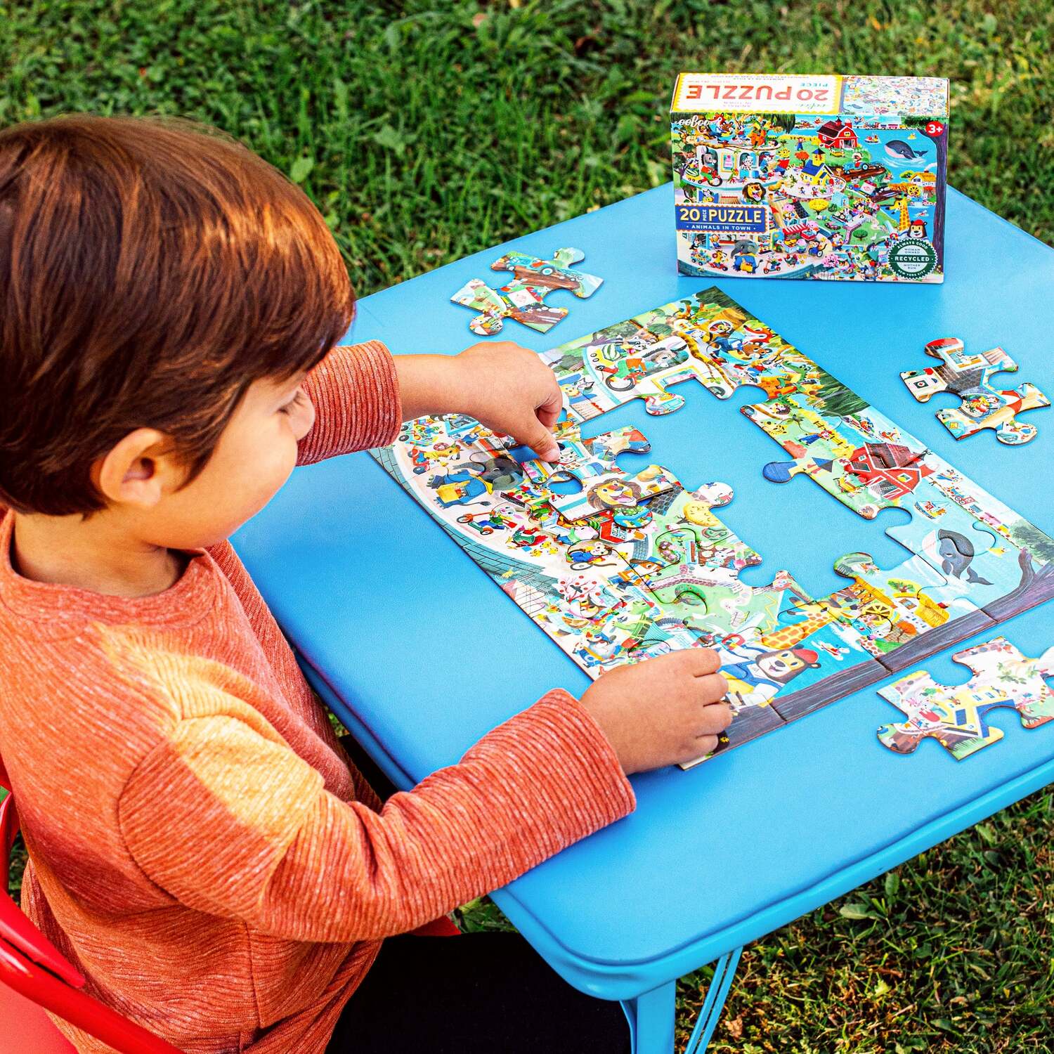 Animals in Town (20 piece puzzles)