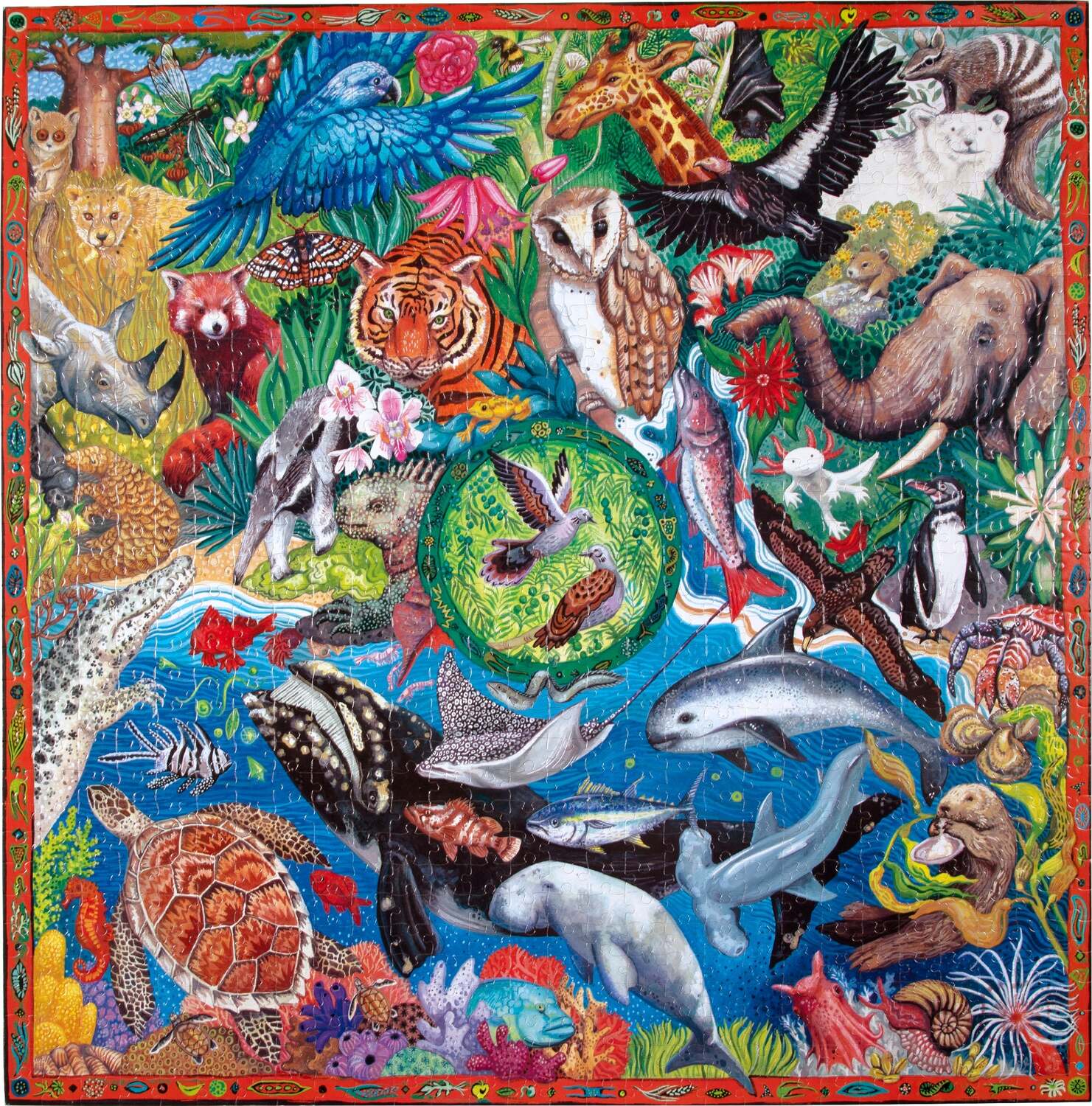 Wild World (1000 piece square puzzles)