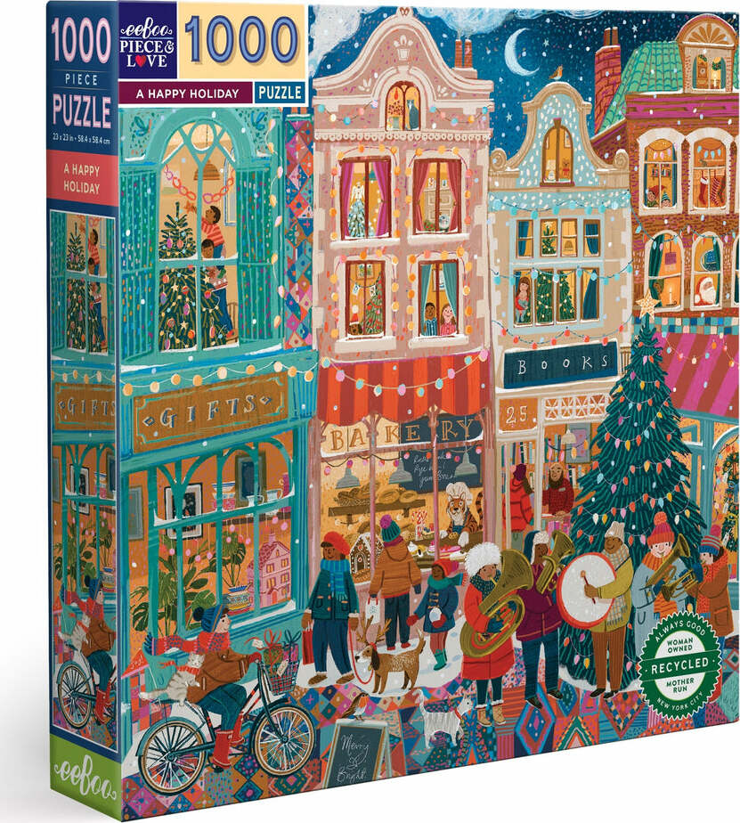 A Happy Holiday 1000 Piece Puzzle
